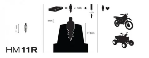 Maxi Grip MaxiGrip Dubbsats 11mm Racing 100st ink verktyg