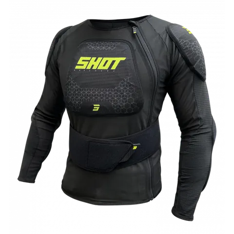 Shot Shot Skyddsjacka Airlight Barn Neon / Svart / Gul
