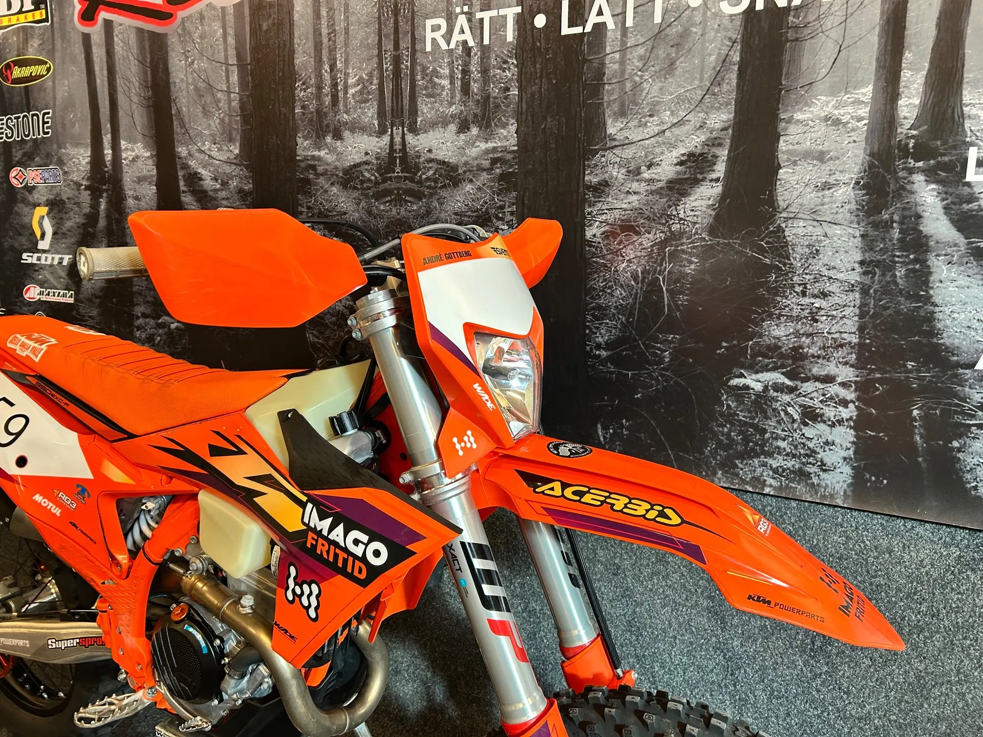 KTM 350 EXC-F 2025 bild 3
