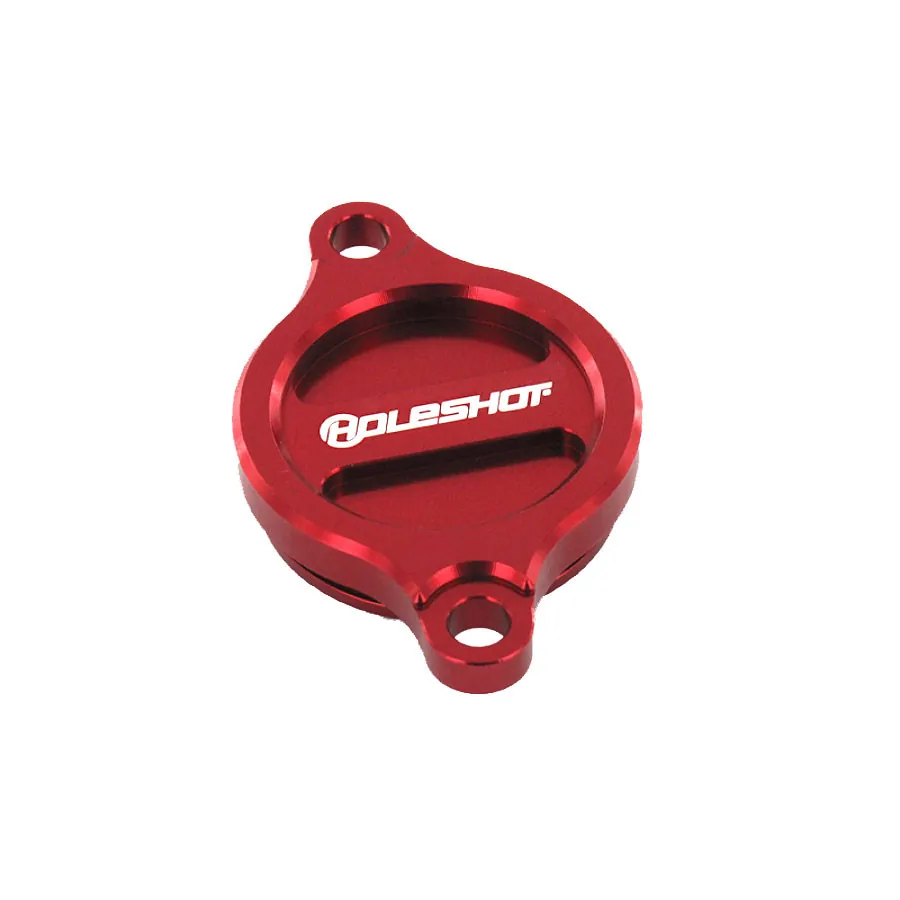 Holeshot Lock till oljefilter, RÖD Suzuki RM-Z250 07-25 - m.fl.