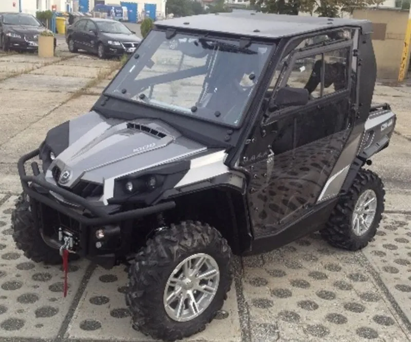 DFK Komplett värmehytt med torkare/spolning Can-Am Commander 2014-