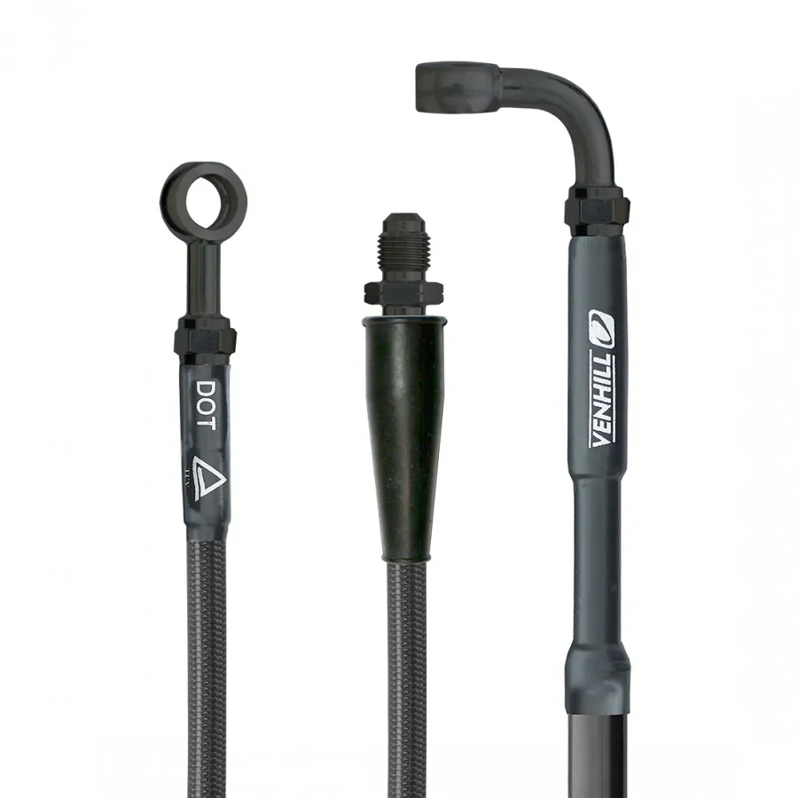 Venhill Bromsslang Bak Carbon Svart - KTM 85 SX 04-20 m.fl.