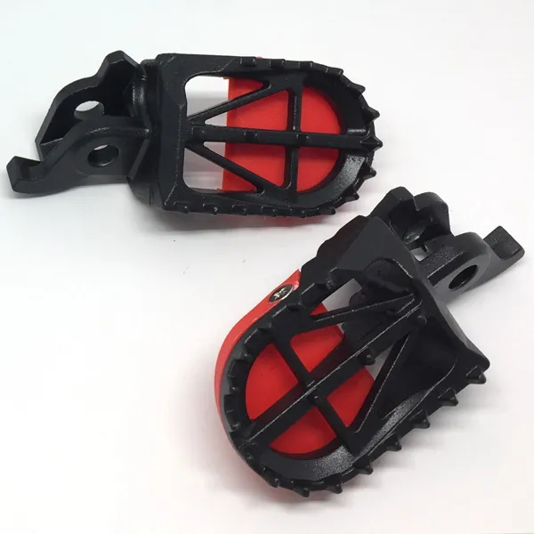 DRC Wide Foot Pegs CrMo Motard KXF250/450'09-,CR/CRF'02-,CRF