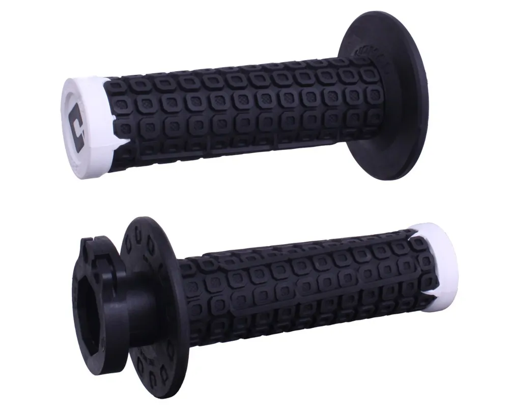 ODI Nomad D30 Lock-On, Svart / Vit / Silver