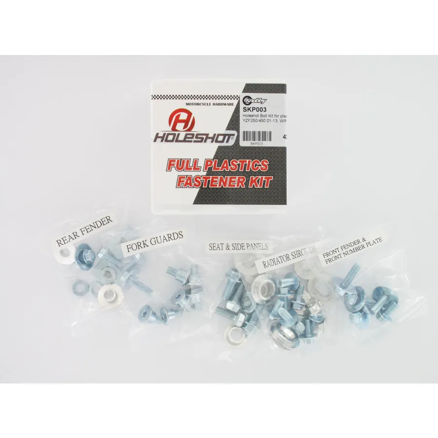 Holeshot Skruvkit till plast - Yamaha YZ 250F 01-13 m.fl.