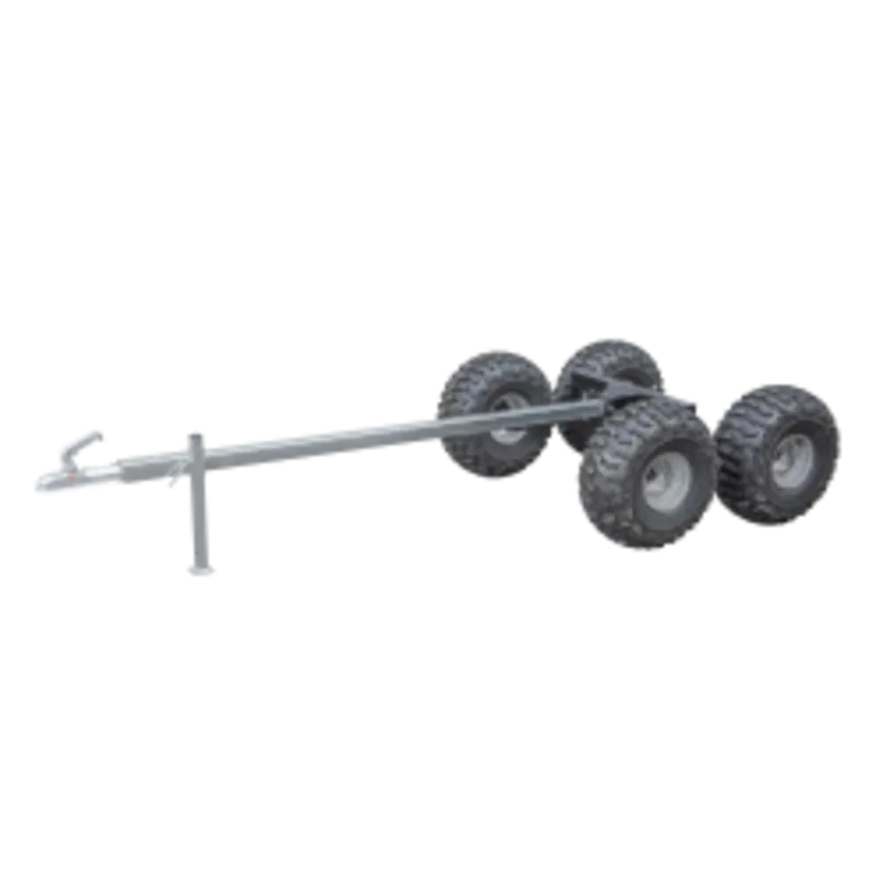 Ultratec Grundstomme 80mm boggievagn inkl. stödben