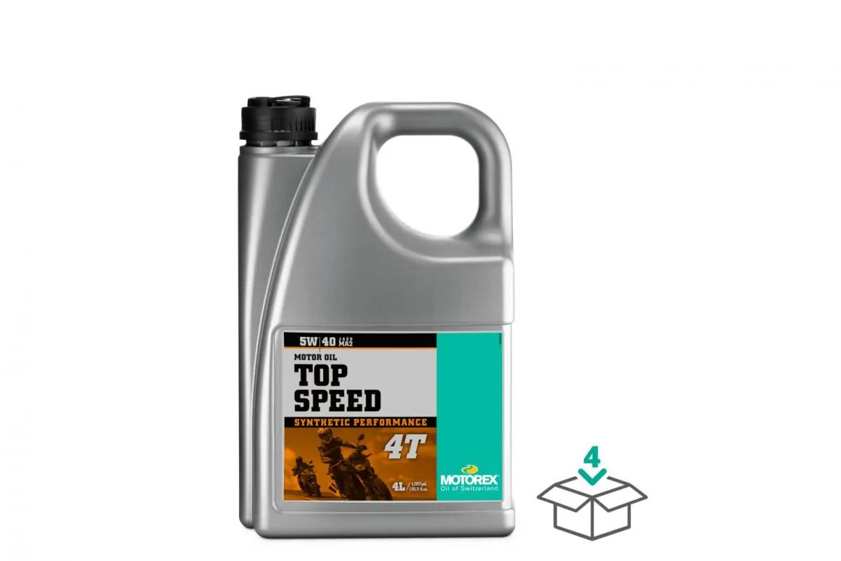 Motorex Top Speed 4T 5W40 JASO MA 2 4 L