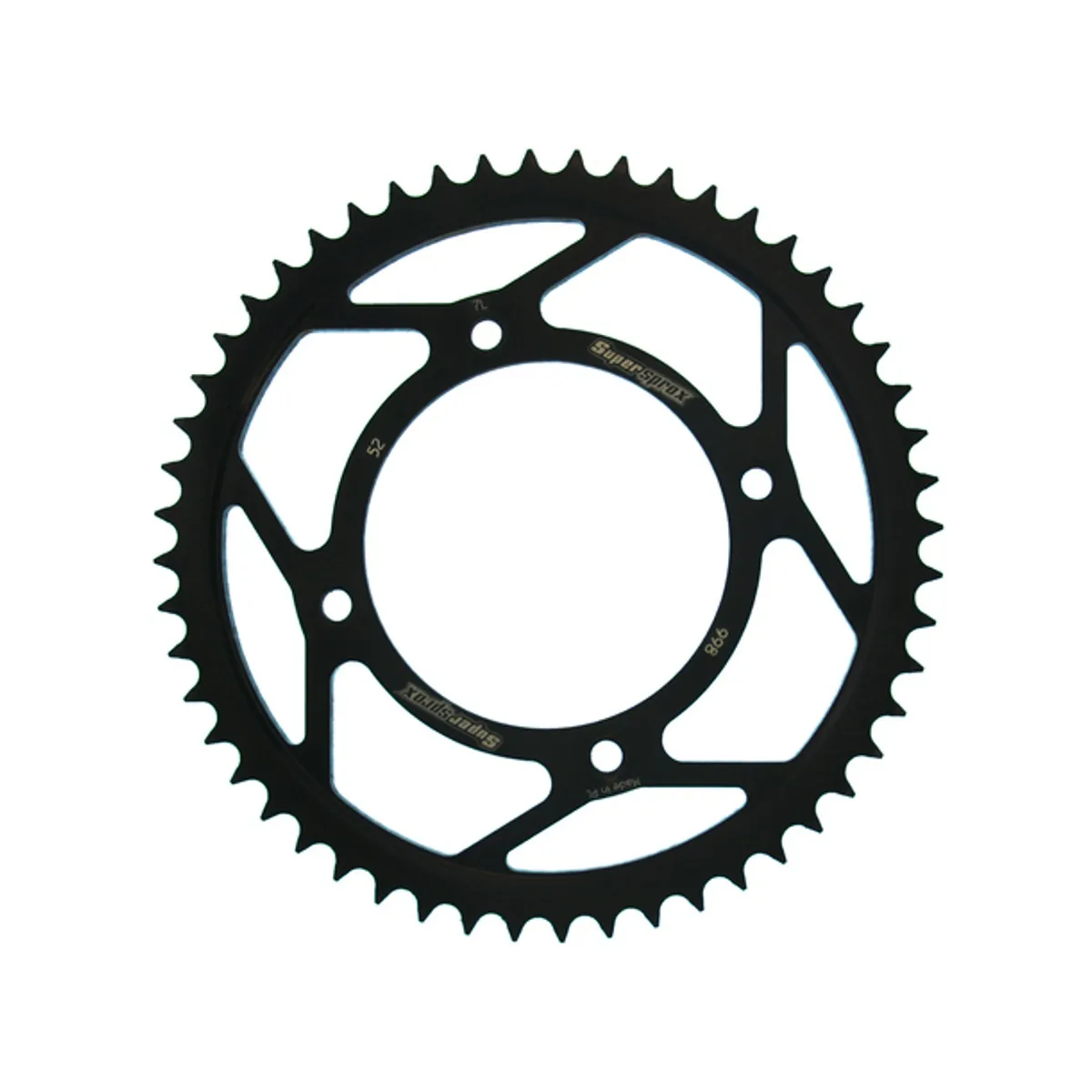 Supersprox Stål Bakdrev SU RM80/85 / YA YZ80/85 Svart 52 - m.fl.