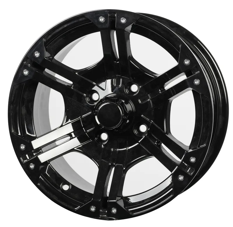 BSK Fälg 12x7 4/137 4+3 Svart