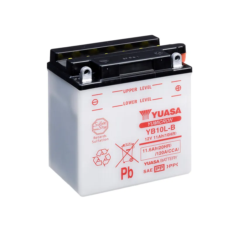Yuasa Batteri YB10L-B (CP) Inkl syra (4)