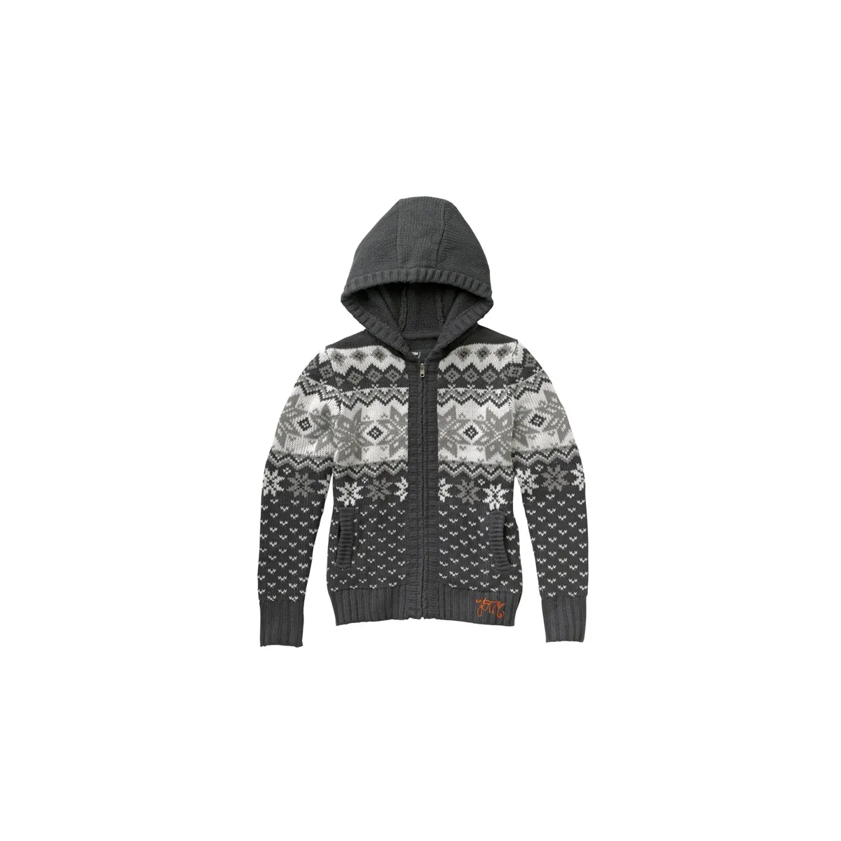 *GIRLS KNIT NORWEGIAN JACKET S