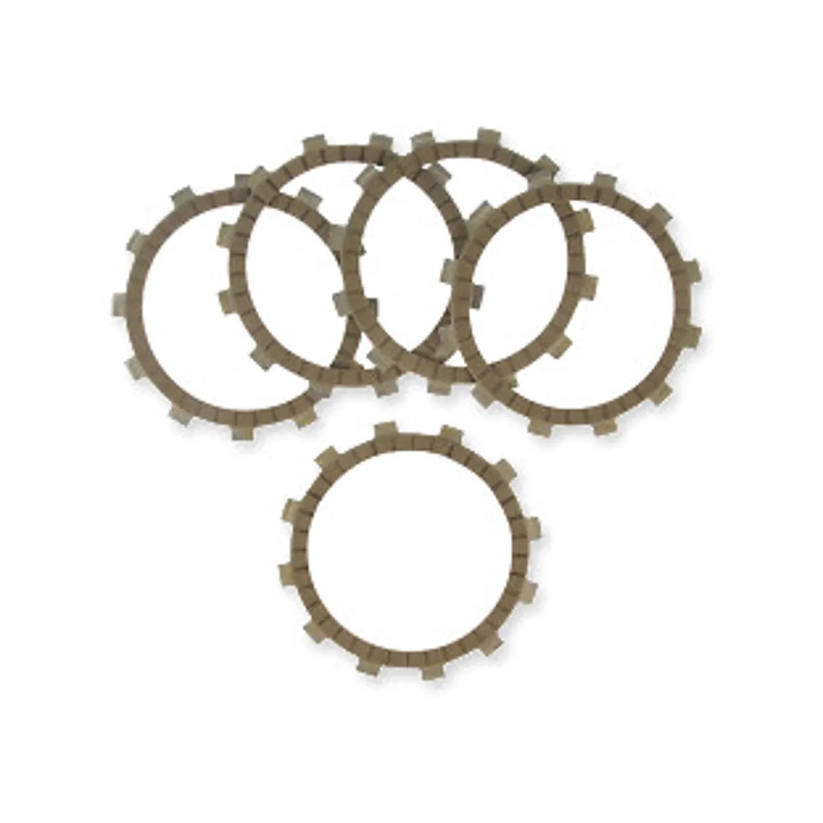 High Tech Friction Plates, KTM 250 SX/EXC 03-12 - m.fl.