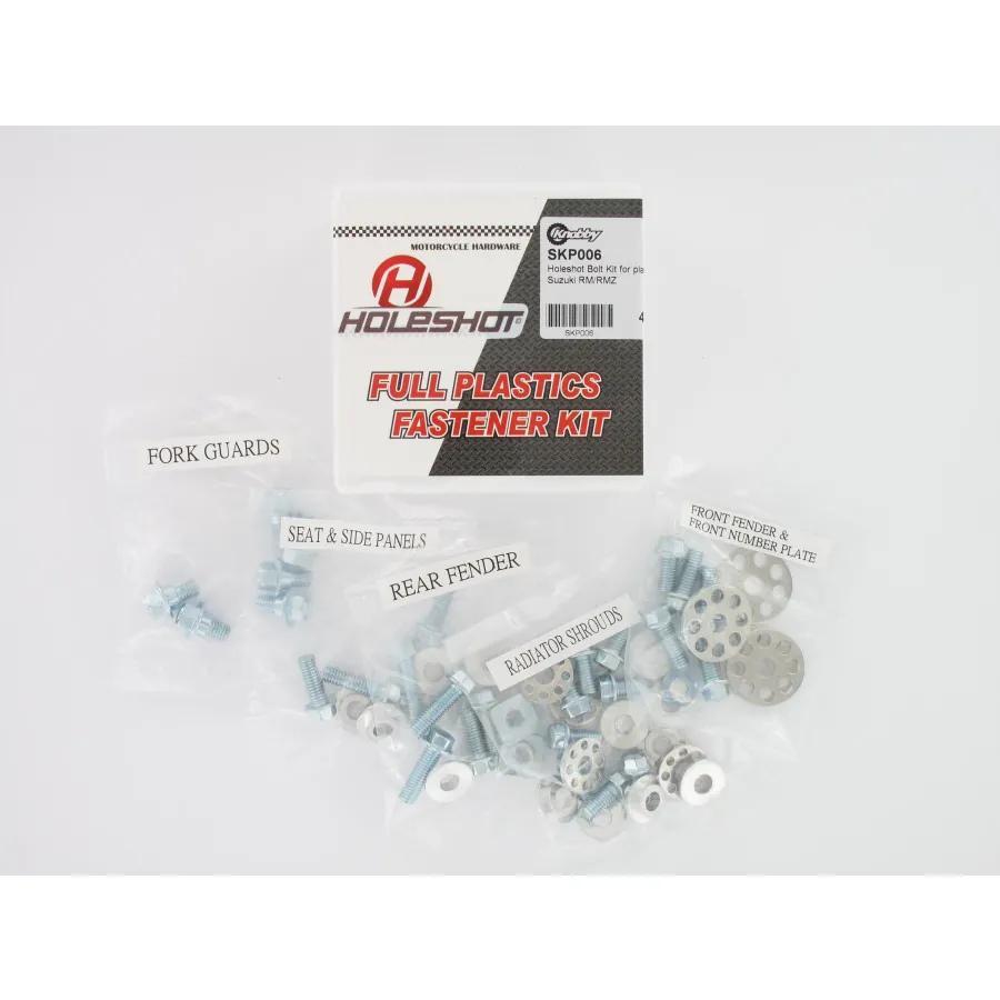 Holeshot Skruvkit till plast - Suzuki RM 250 99-10 m.fl.