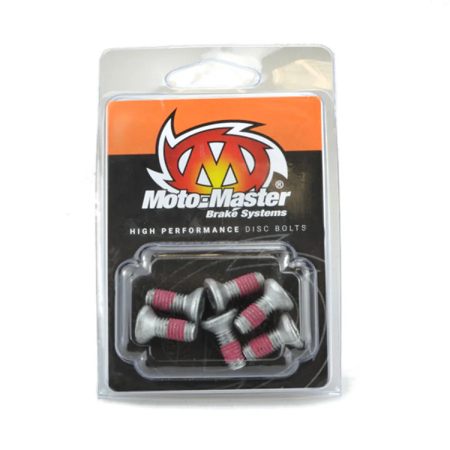 Moto-Master, Skiv Bult M6*12 Försänkt 6st, BAK FRAM - m.fl.