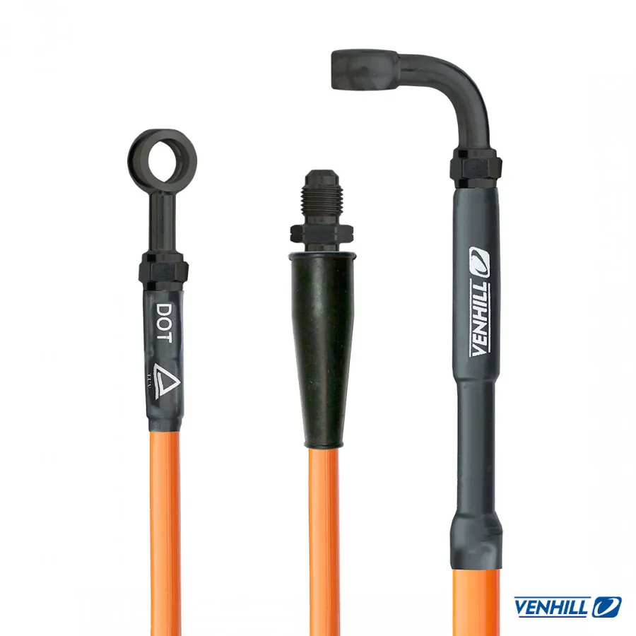 Venhill Bromsslang Bak Orange - KTM 125 SX 89-93 m.fl.