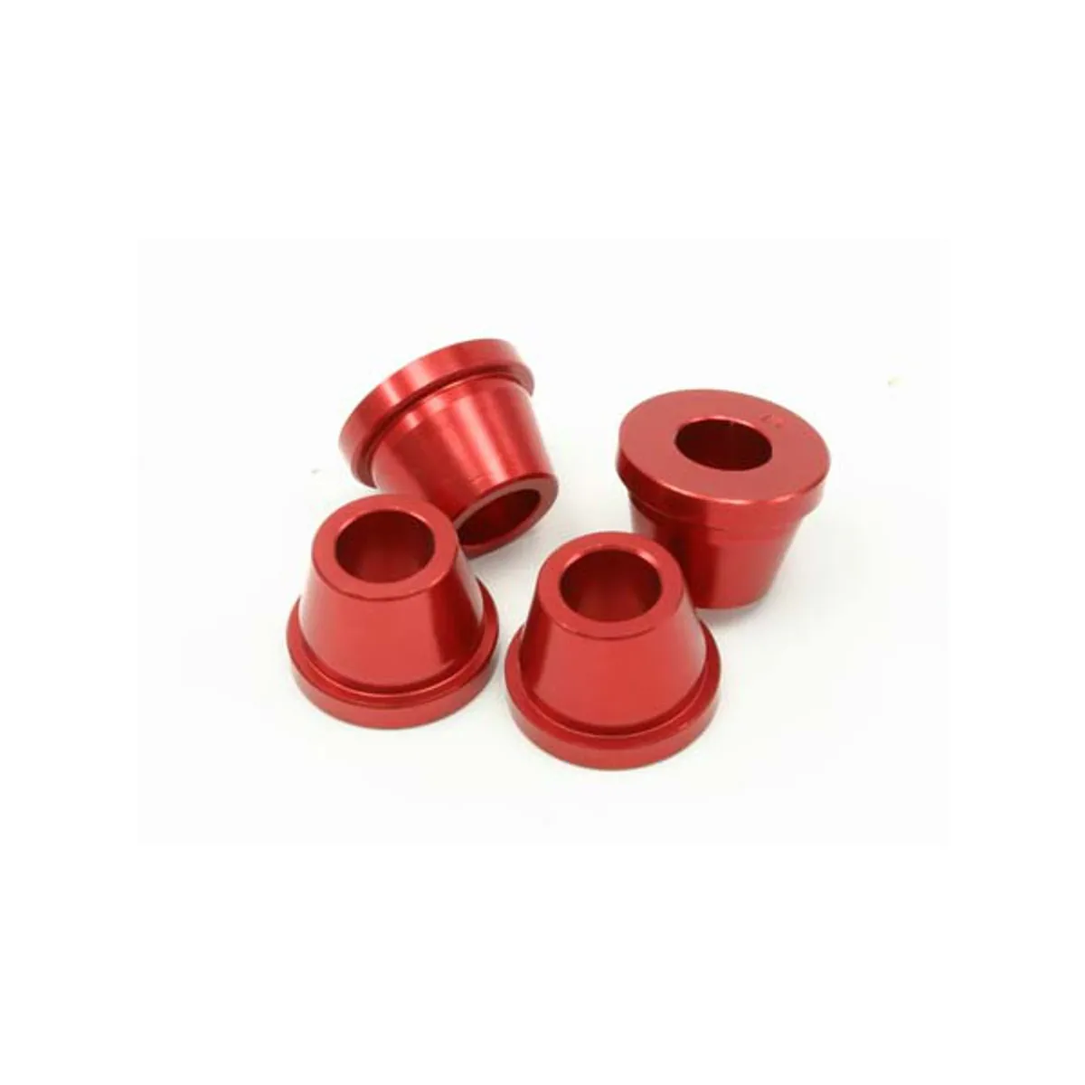 ZETA Rubber killers, Kawasaki KXF250 04-14, KX450F 06-11, red, 4 pcs