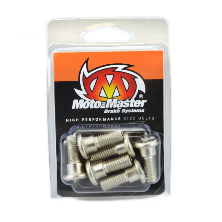 Moto-Master, Skiv Bult M8x22 6 st, BAK FRAM - m.fl.