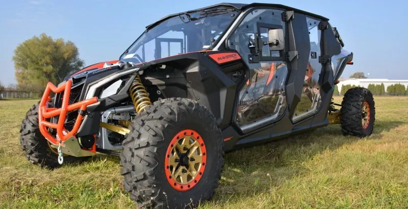DFK Komplett värmehytt med torkare/spolning Can-Am Maverick X3 MAX 2018-