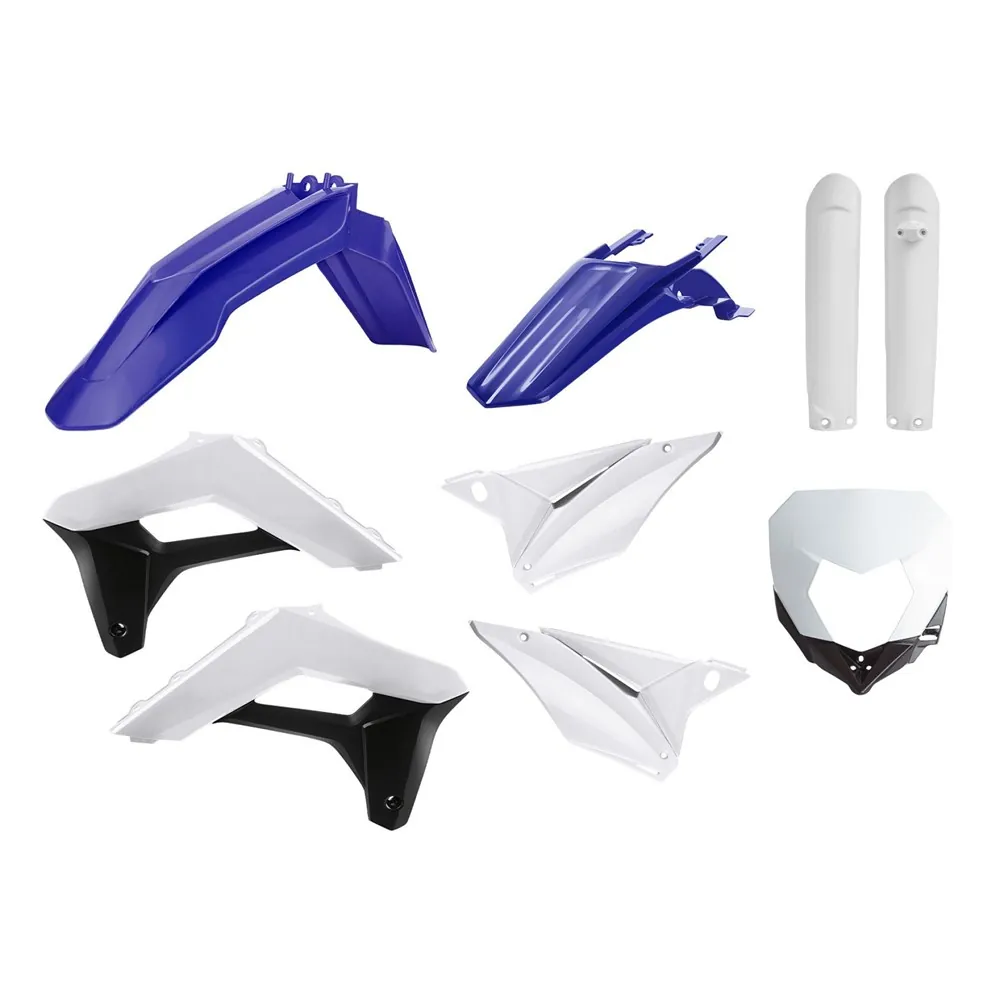 Plastkit Enduro m l.kåpa, gaffelb.skydd Sherco SE-R/SEF-R 17-23,OEM 21