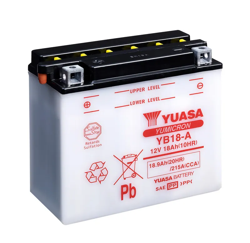 Yuasa Batteri YB18-A (dc) Exkl syra (5)