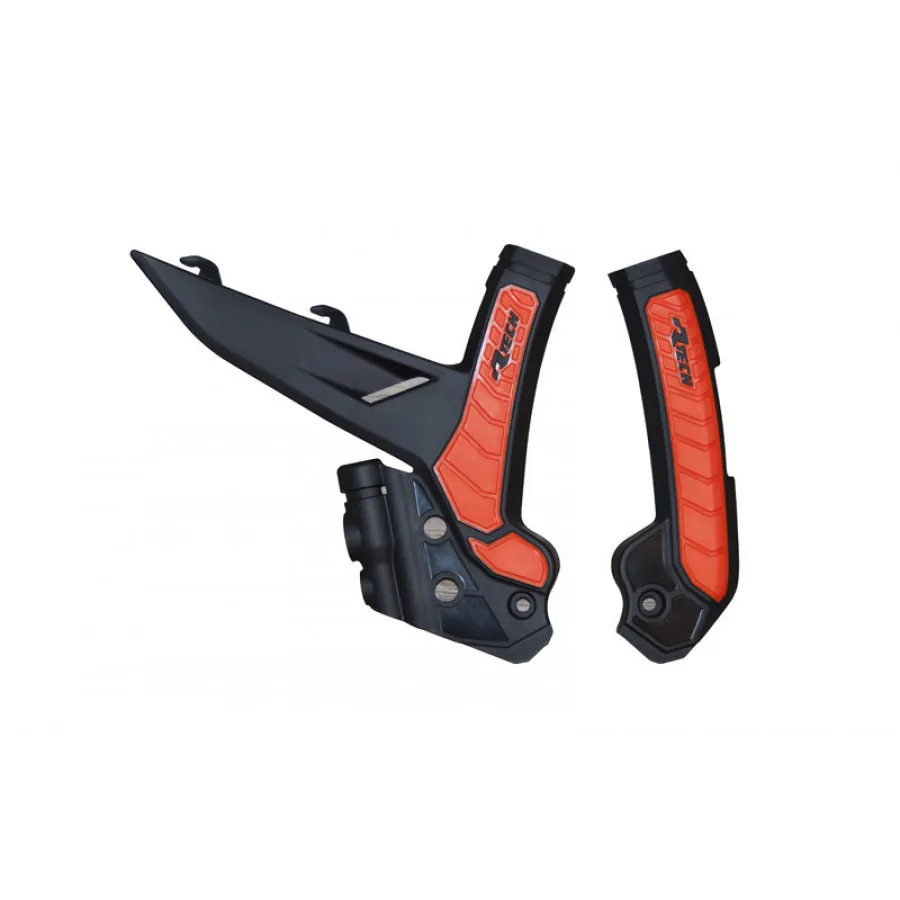 Rtech, Ramskydd, SVART ORANGE - KTM 250 EXC 24-25 m.fl.