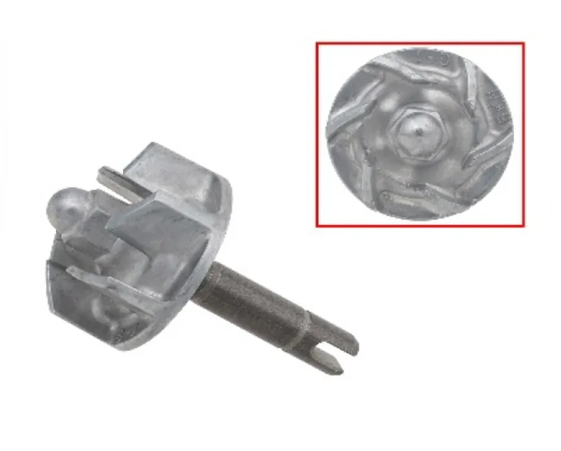 Bronco Vattenpumpsaxel med impeller