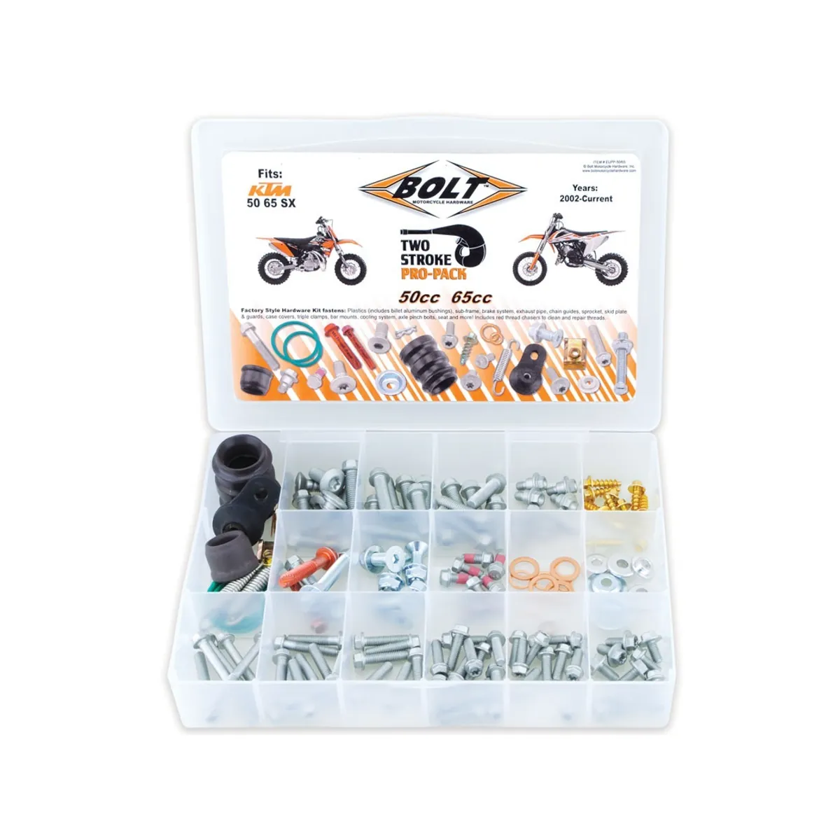 Skruvsortiment Bolt Pro Pack KTM/Husqvarna 50/65