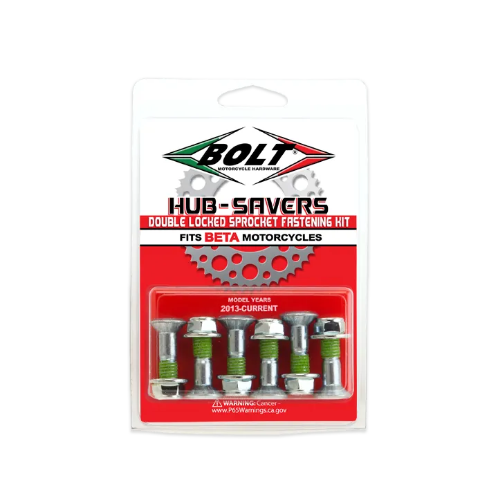 Drevbultskit Beta 6-pack Kvalité 10.9 stål locktitad och fuji