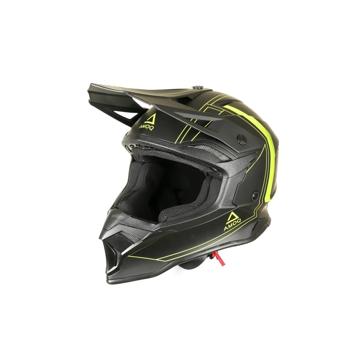 Crosshjälm Amoq Vertigo Mips Svart/Fluo Gul