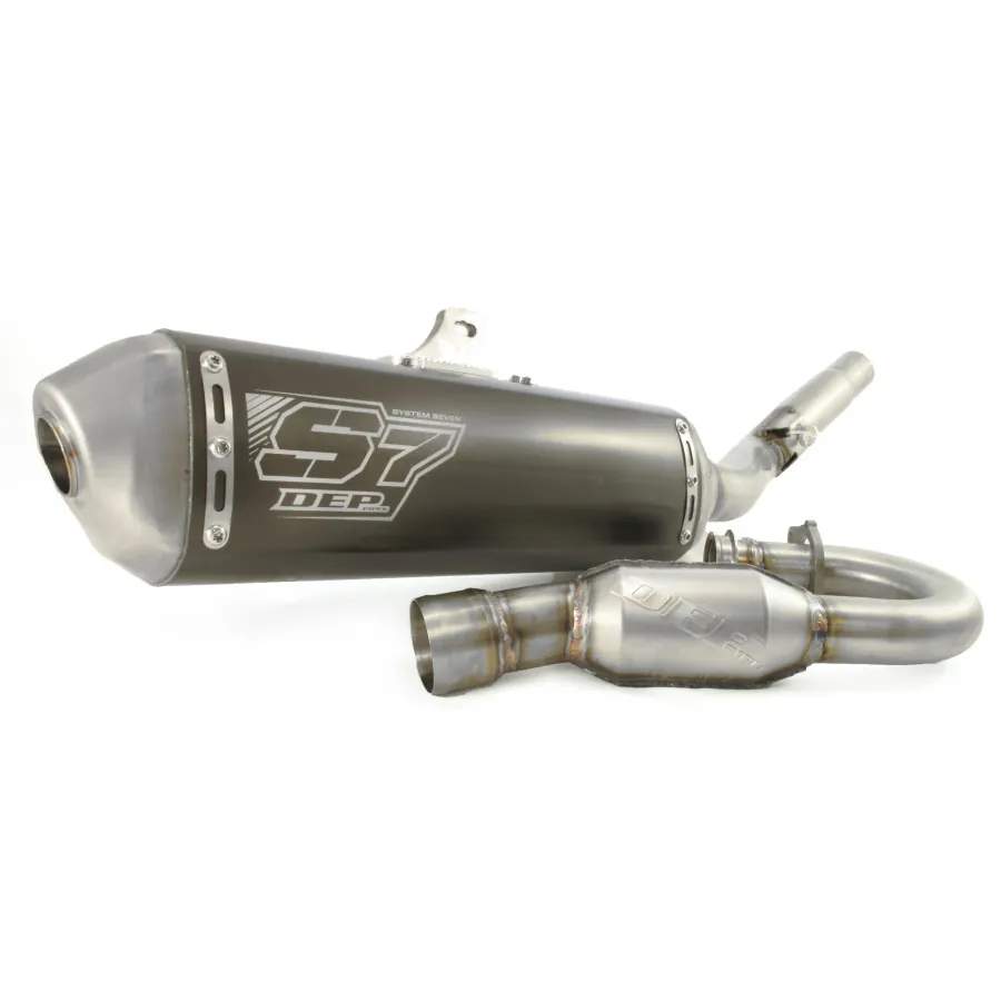 DEP S7 Avgassystem 4-Takt Komplett Kawasaki KX 250 21-24 - m.fl.