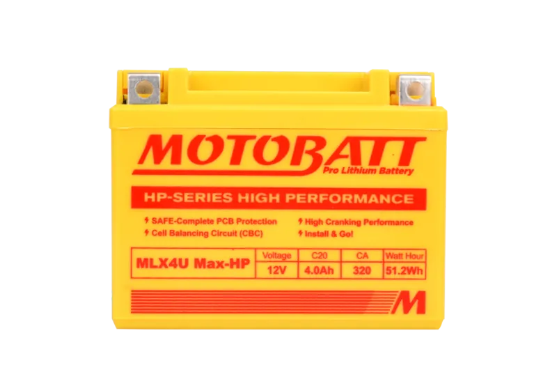 Motobatt Litiumbatteri MLX4U Max-HP - KTM 450 SX-F 07-25 m.fl.