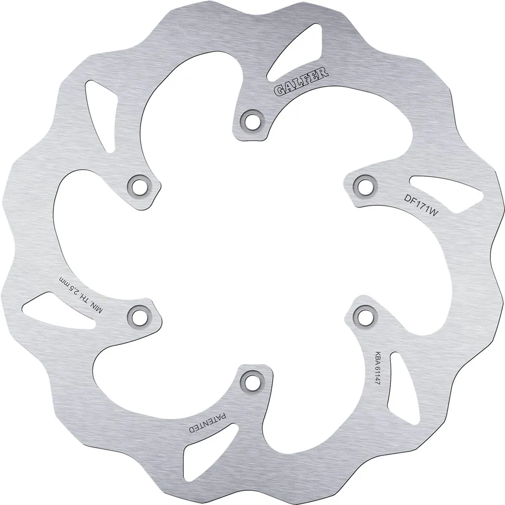 Galfer Wave framskiva fast 220mm - KX80 93-99, KX100 15
