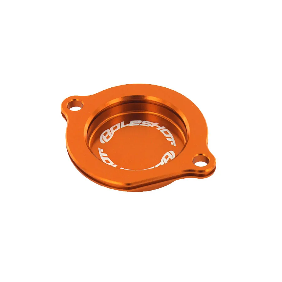 Holeshot Lock till oljefilter, ORANGE KTM 250 EXC 01-06 - m.fl.