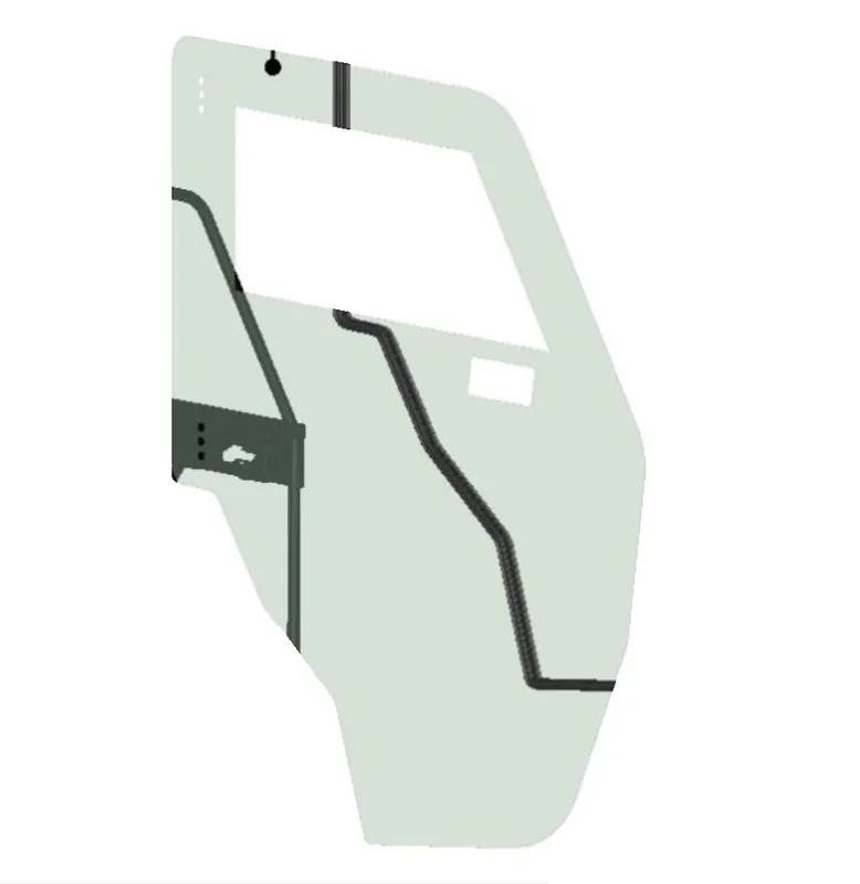 DFK Polykarbonatpanel Vänster Yamaha Wolverine X2