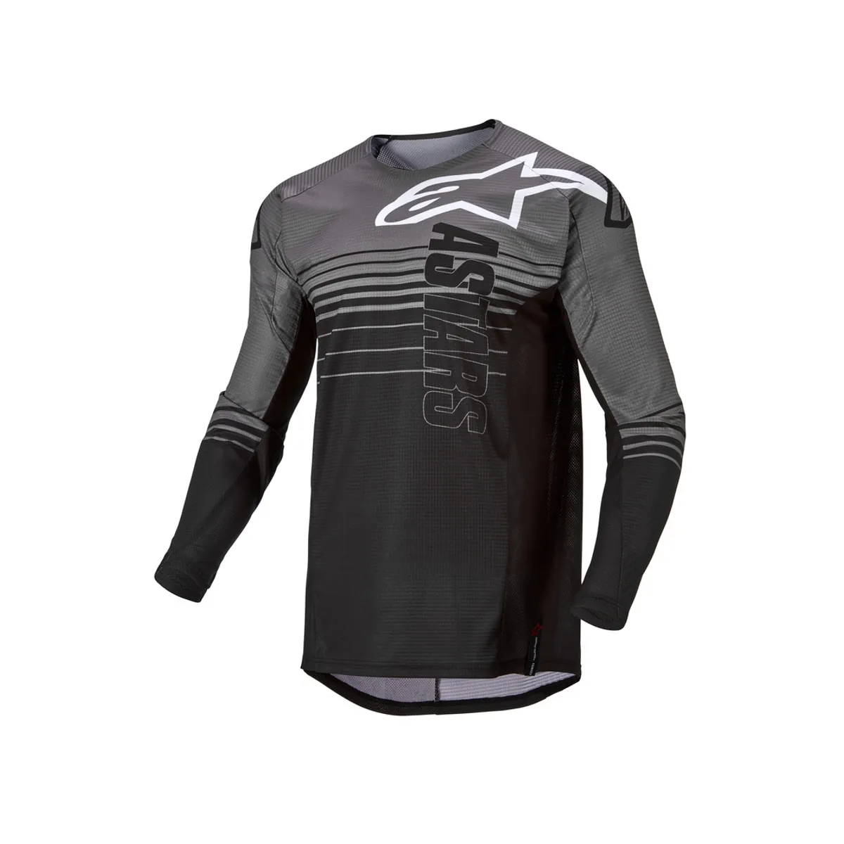 Crosströja Alpinestars Techstar Graphite Svart/Grå