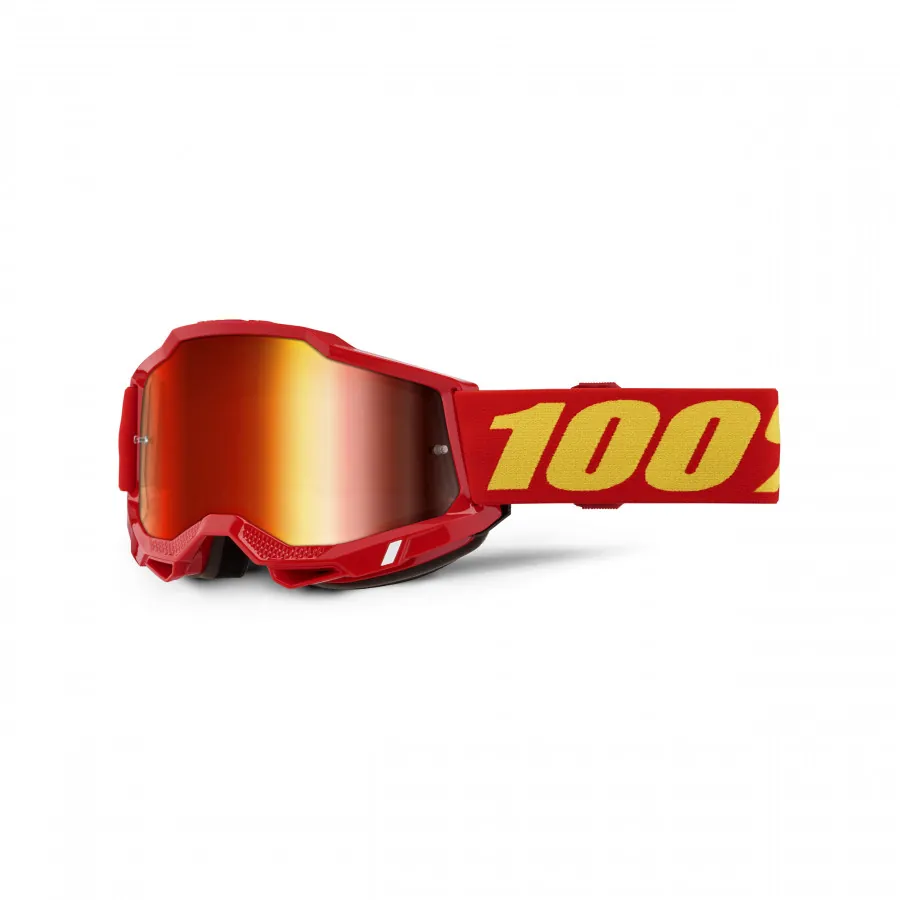 100%, ACCURI 2 Glasögon Red - Mirror Red Lens, VUXEN