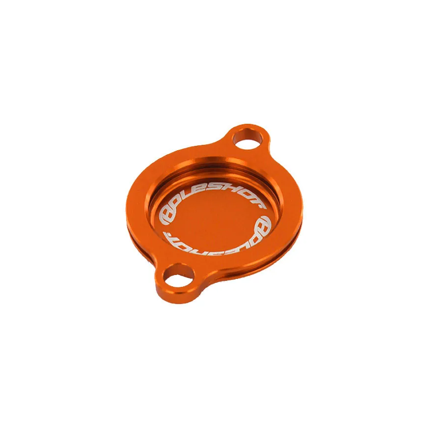 Holeshot Lock till oljefilter, ORANGE KTM 250 EXC-F 14-23 - m.fl.