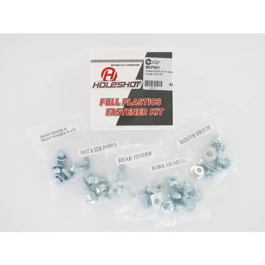 Holeshot Skruvkit till plast - Honda CR 250R 99-07 m.fl.