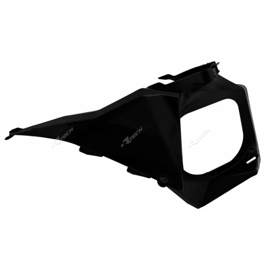 Rtech, Luftburkspanel Höger, SVART - KTM 450 SX-F 07-10 m.fl.