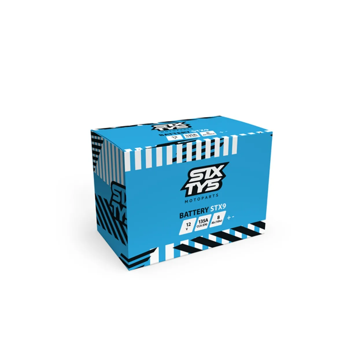Sixty5 STX9 Gelbatteri