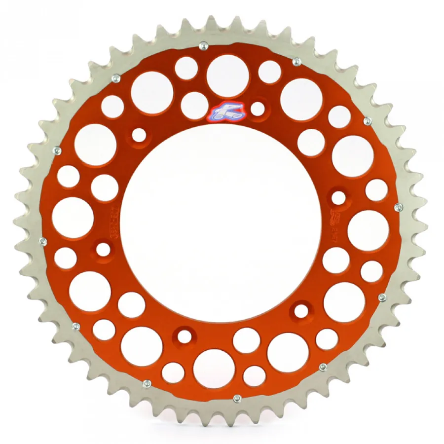 Renthal Bakdrev 520 48T ORANGE KTM 125 EXC 91-16 - m.fl.