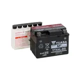 YUASA batteri YTX4L-BS W (CP) Inkl syra bild 2
