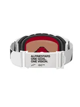 Alpinestars Crossglasögon Supertech CORP Vit/Spegel Silver bild 2