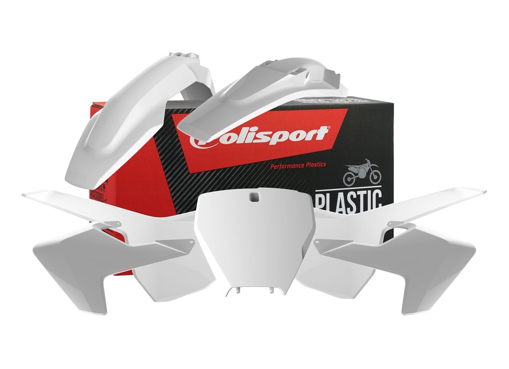 Plastkit MX Husqvarna FC/TC 16-18, OEM 17-18 Vit