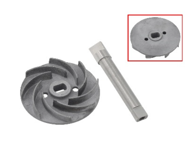 Bronco Vattenpumpsaxel med impeller