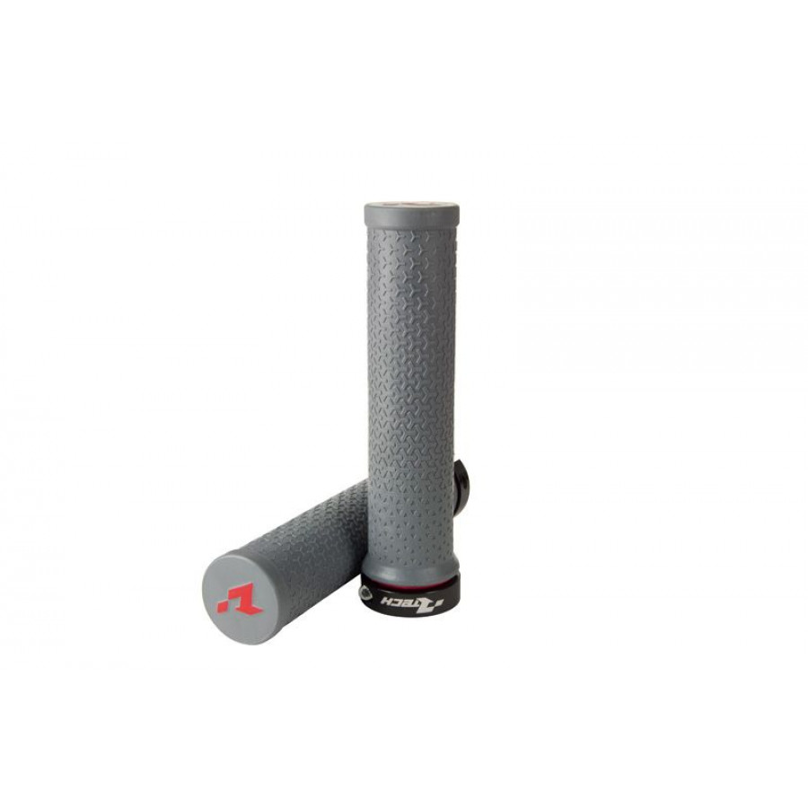 Rtech Rtech, Bike Lock-On Grips, GRÅ