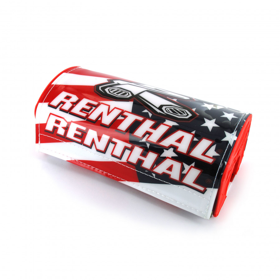 Renthal, Fatbar Pad US Flag , Vit Röd Blå