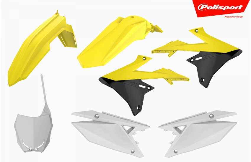 Plastkit RMZ450 18-23, RMZ250 19-23 OEM färg