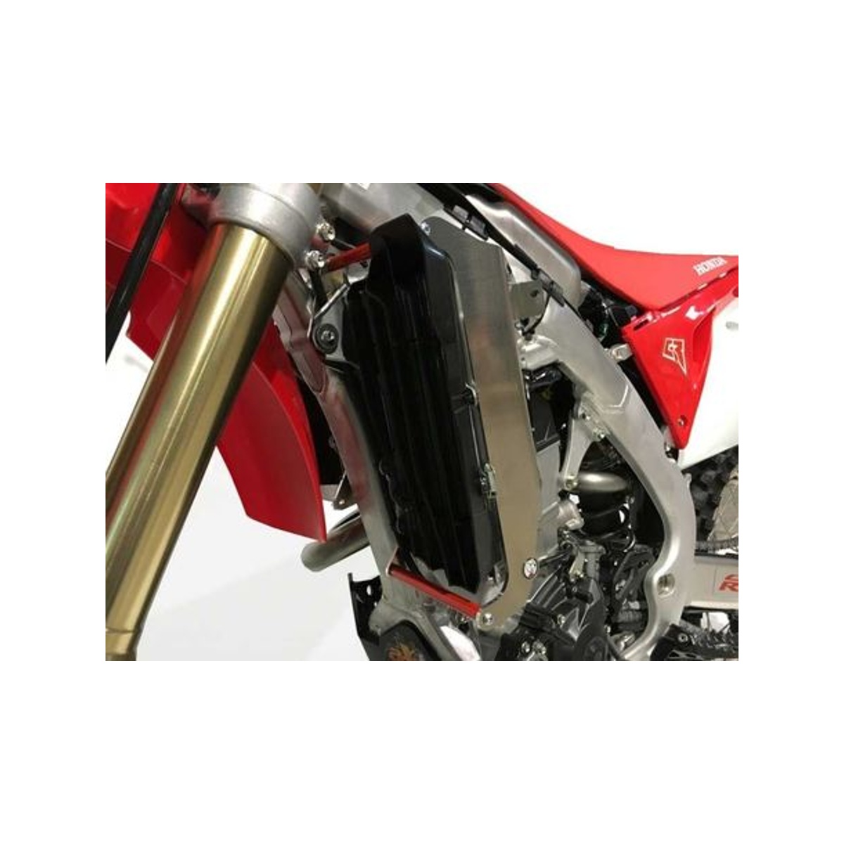 AXP AXP Kylarskydd med röda distanser Honda CRF250R 18 - m.fl.