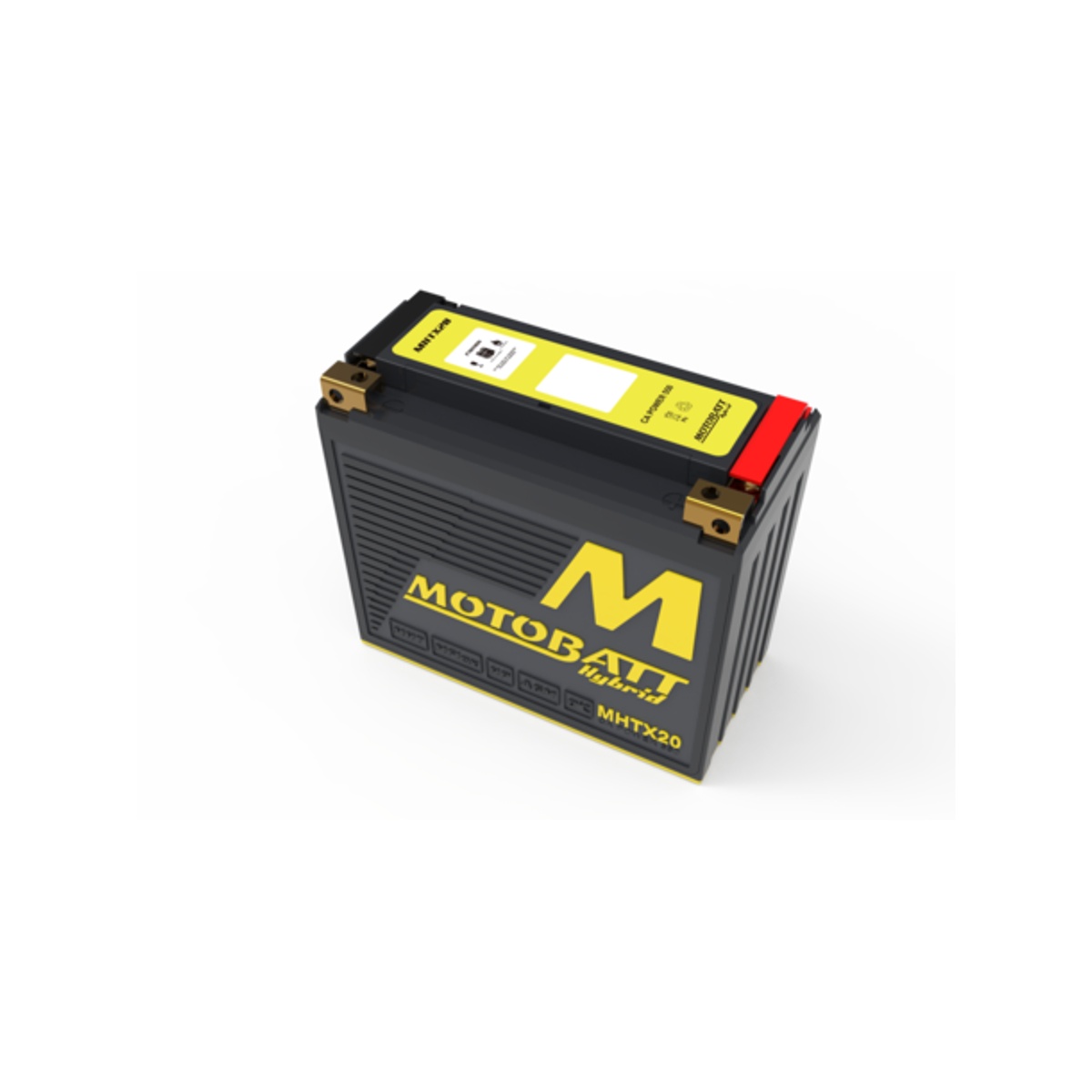 Motobatt batteri MBTX20UHD Black Fabriksförseglad bild 2